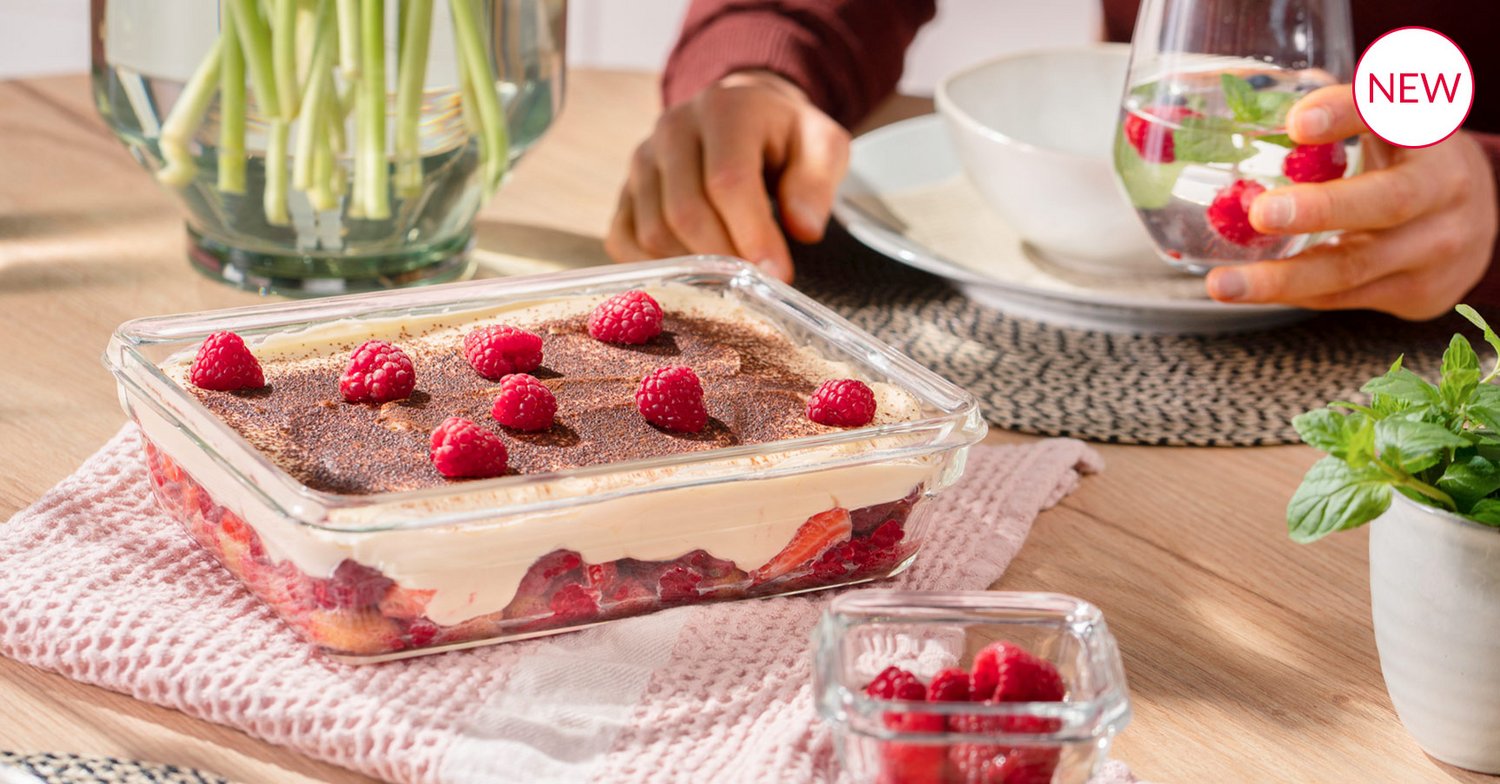 CONTENITORI SALVAFRESCHEZZA CLIP & CLOSE IN VETRO