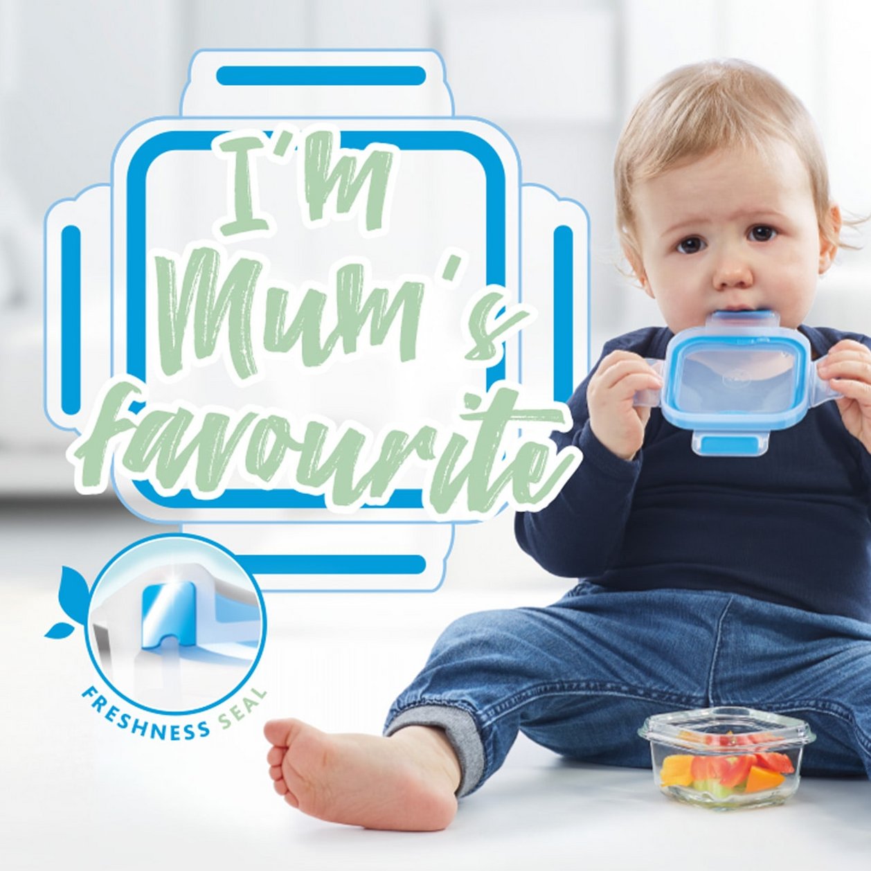 CLIP & CLOSE Glas milieu