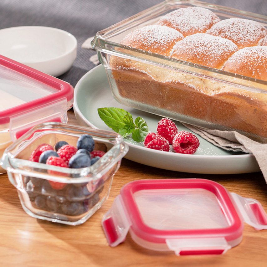 BOÎTES ALIMENTAIRES EN VERRE