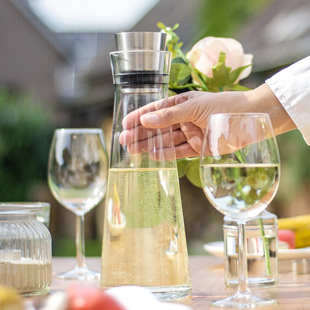 FLOW Slim Carafe milieu