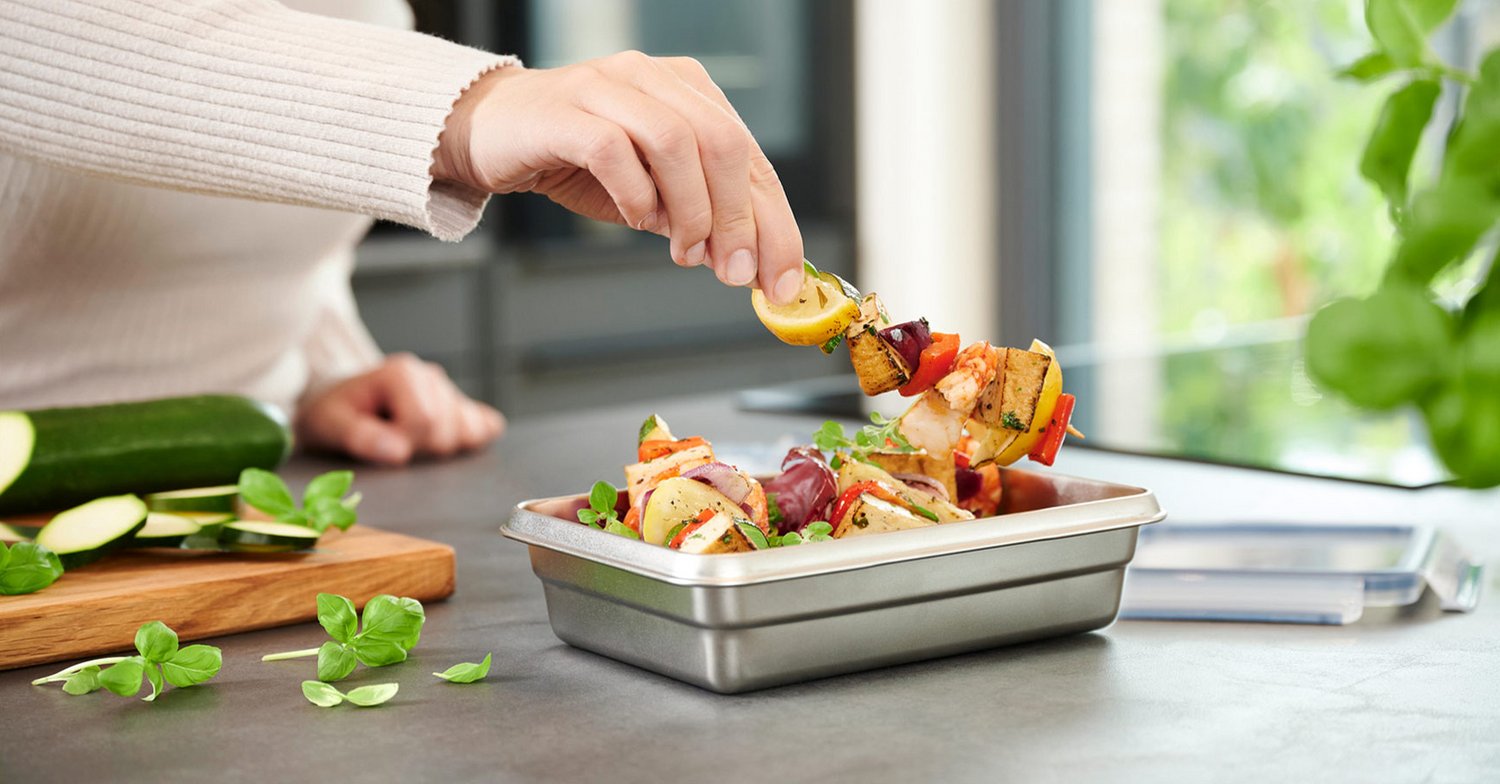 Edelstahl Frischhaltedosen