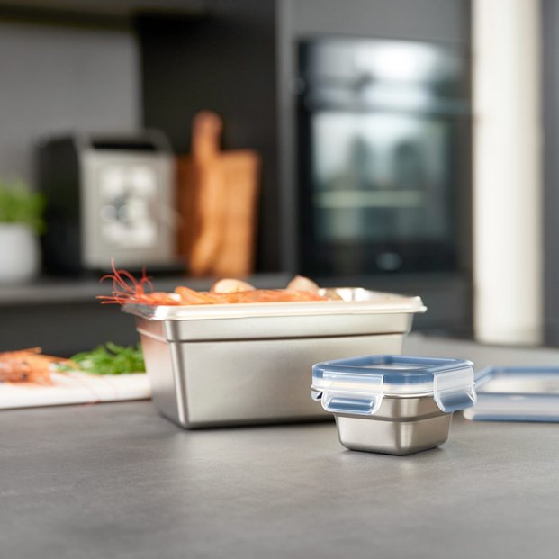 CLIP & CLOSE inox boite milieu