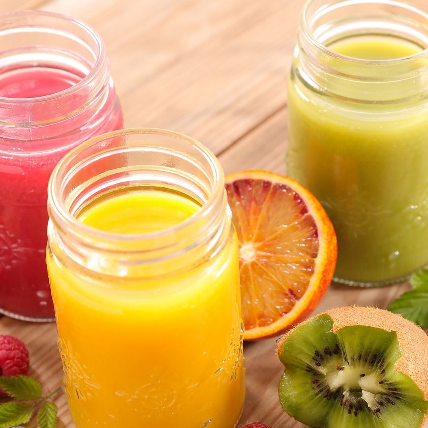 Fruchtsaft-Power