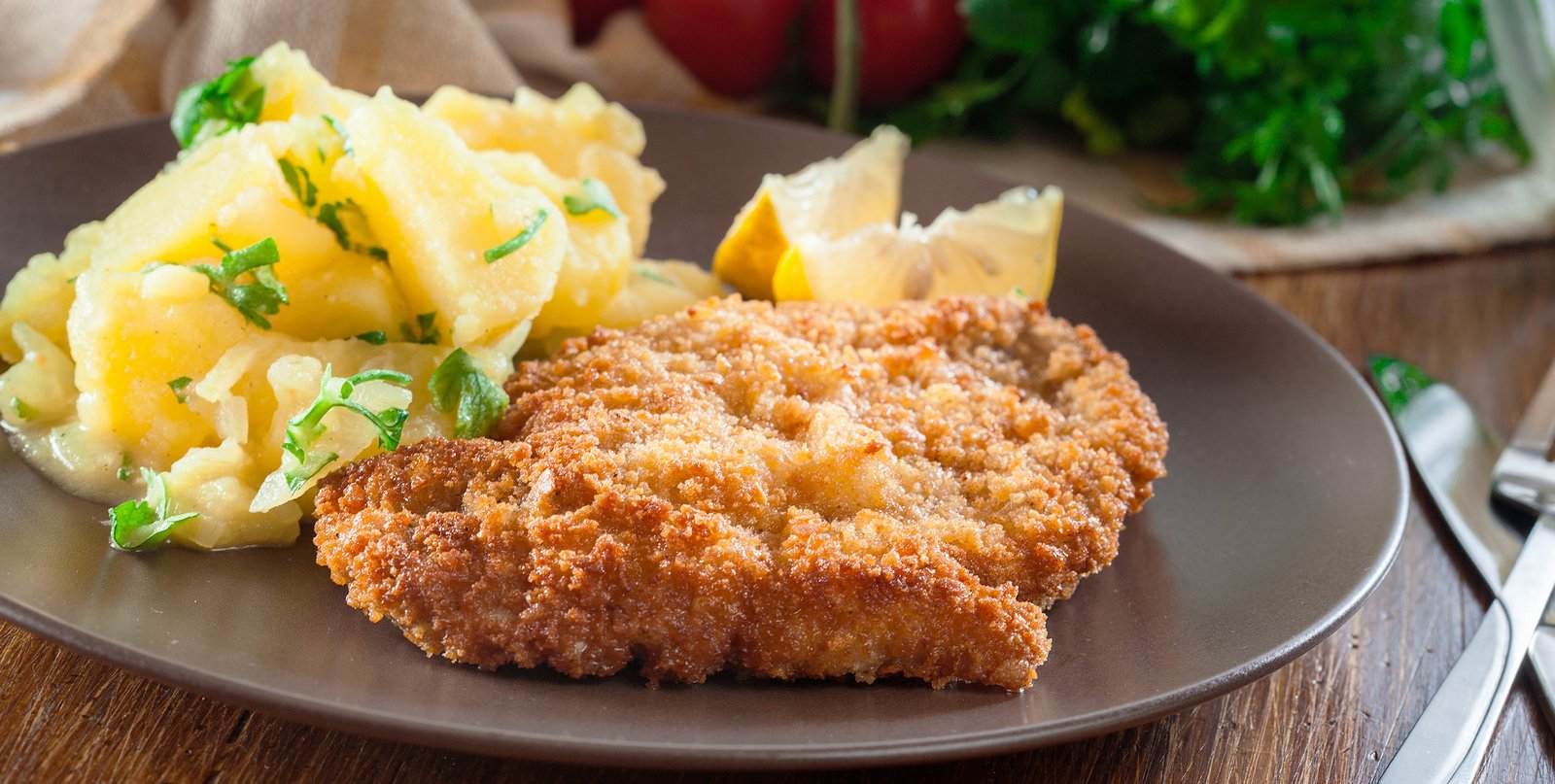 Wiener Schnitzel mit Kartoffelsalat