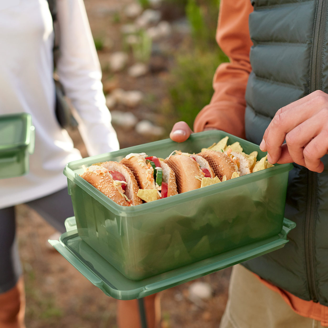 Manger n’importe où