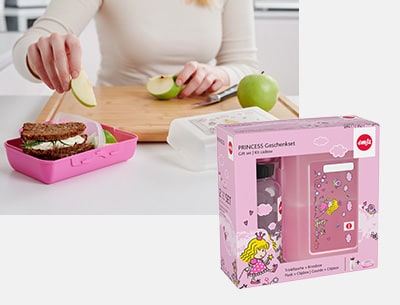 Gechenkset: TRINKFLASCHE & BROTDOSE